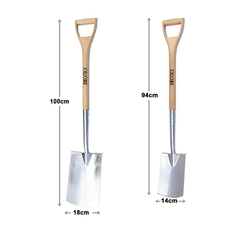 Garden spade shovel