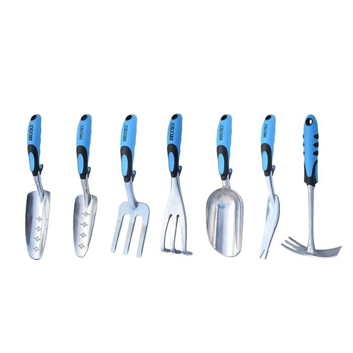 Sada hliníkového záhradného ručného náradia