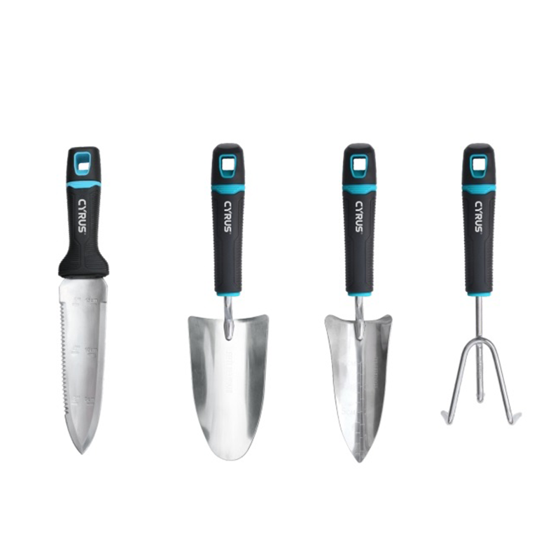 4-dielna sada záhradného náradia