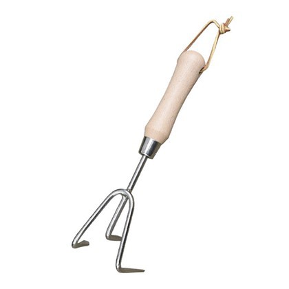 3 prstový kultivátor s krátkou rukoväťou