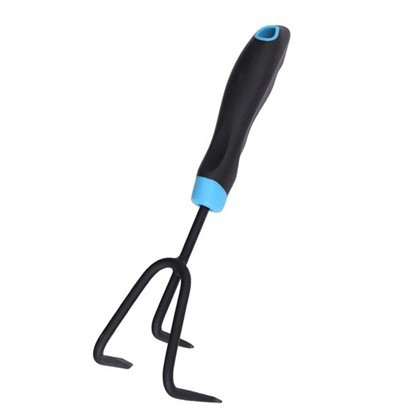 3 hroty Black Carbon Steel Kultivátor ruky