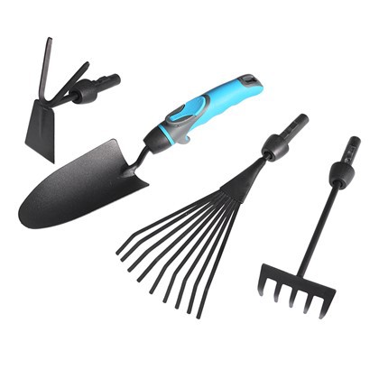 Vymeniteľné záhradné náradie